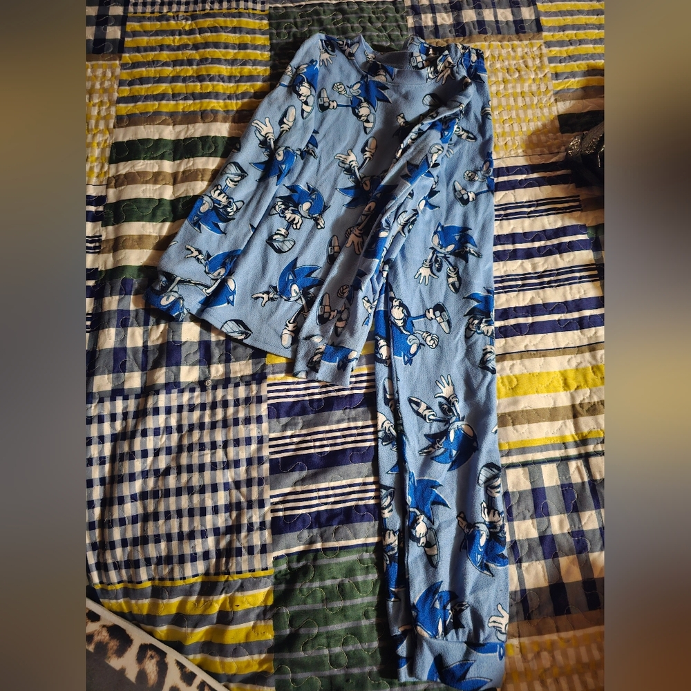 Sonic The Hedgehog PJs